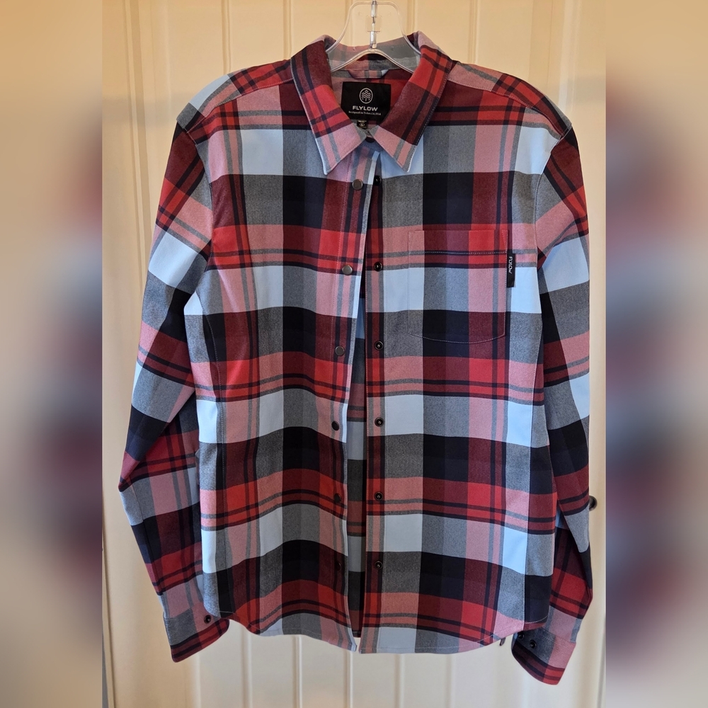 Flylow Brigitte Tech Flannel Shirt - Women's Size L